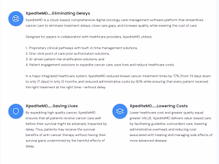 Xpedite MD - A cancer treatment portal