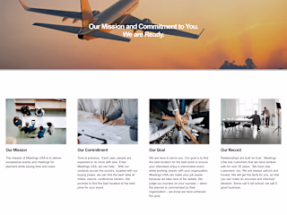 SQUARESPACE - Meetings USA Website Design