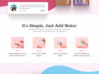 Tweakit Landing Page