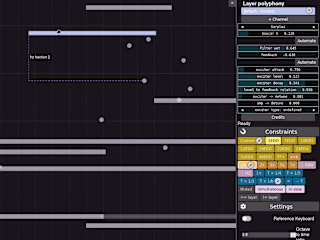 Microtonal Piano roll
