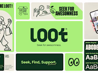 Branding strategy & design for Loot®