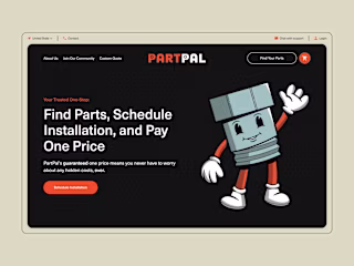 PartPal — Website Design