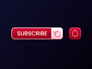 Subscribe Buton with Bell Icon