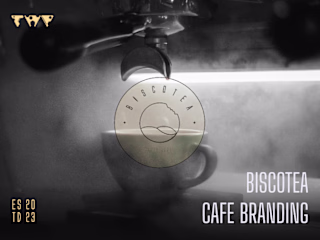 Biscotea - Cafe Branding case study (2023) on Behance