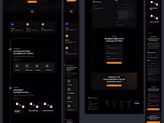 Landing Page Design Project