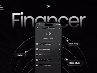 Fintech Mobile App UI UX Design