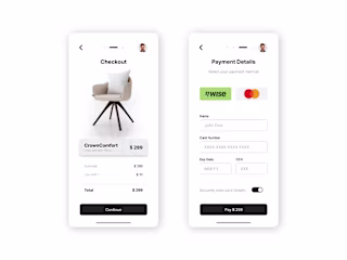 Checkout & Payment UI