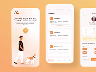 Dog Walking App - PawWalk