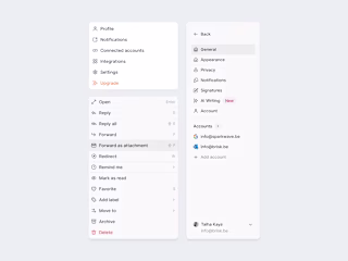 Design System for Mailing Software