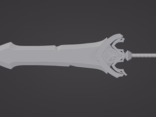 Stylized sword