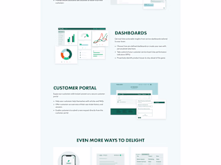 [Copy, Value Prop, Position] Product pages for CRM suite