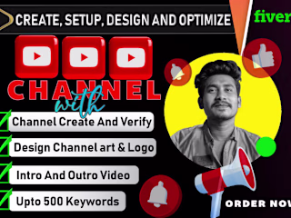 I will set up youtube channel with all necessary and proper SEO
