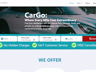 CarGo - Car Rental Web App