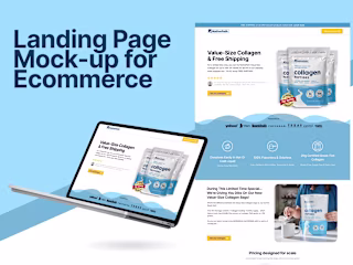 Conversion-Focus Landing Page Design for E-Commerce