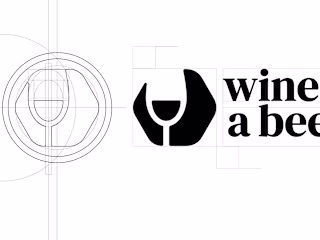 WINE A BEE™ [ logo design ]