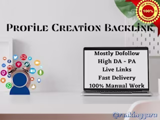 I will do 299+ very High DA-PA and Low Spam Score Social Profile