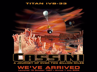 Conceptual Illustration | 1997 | NASA Cassini Mission, Adobe PS