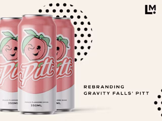 Peach Soda Rebranding