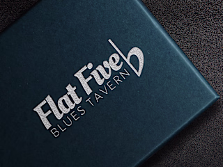 Logo Design - Flat Five Blues Tavern