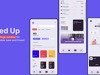 Saved Up - Fintech App to help students save for the future