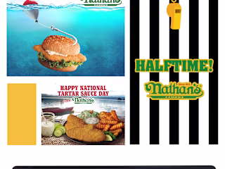 Social Media- Nathan's Famous on Behance