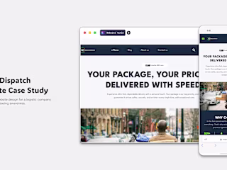 Mega Dispatch Website Case study