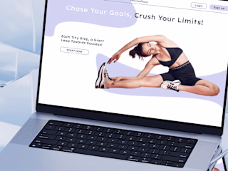 Workout Website Design