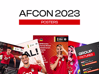 AFCON 2023 POSTERS! | Egypt National Team :: Behance