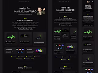 Framer Website Development for Portfolio