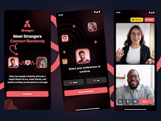 Strangers App - Meet New People with a Swipe