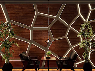 Interior design for High Class Coffee Shop