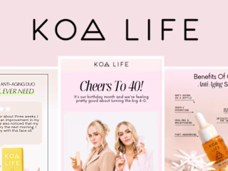 Email Marketing for Skincare Brand