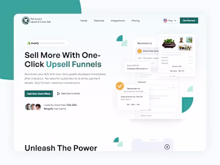 Reconvert.io  UI/UX Design & Webflow Development 