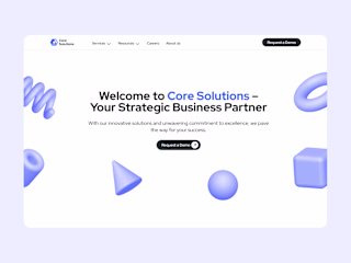 Landing Page - B2B Website