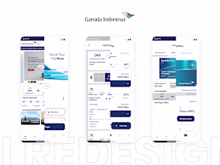 Garuda Indonesia UI Redesign Challenge