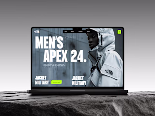 Northface UI Website Concept 