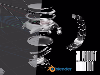 3D Wrist Watch Animation
