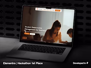 Elementra | Web Pitch Deck built in Framer