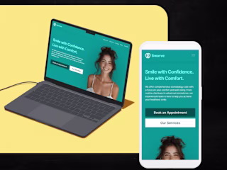 Swarve - Dental Clinic Website in Framer