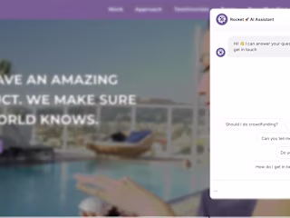 Public Homepage Chatbot (AI Assistant)