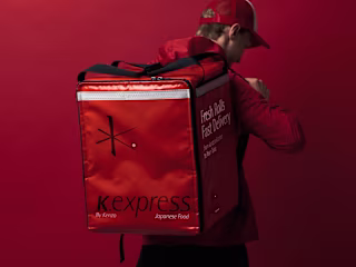 Stylish Visual Identity for K.Express Japanese Food Restaurant