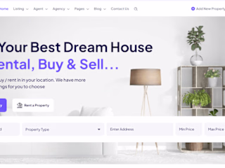 I will build property management website vacation rental website