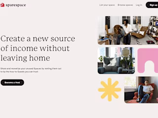 Sparespace - Website Design