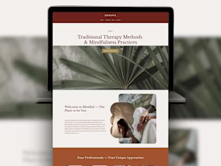 Minful Website Template