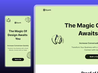 Framer Website for Spark