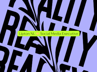 Lipton NL | Social Media Executive