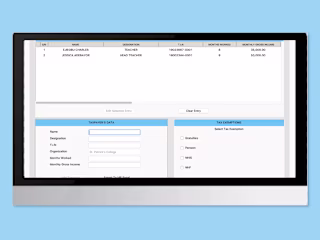 PAYE-Tax Desktop App