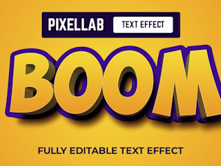 100% editable 3d text effect | Pixellab Tutorial - YouTube