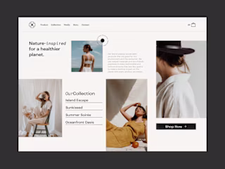 Fashion Store Web Design