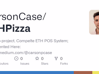 Portfolio Project: ETHPizza